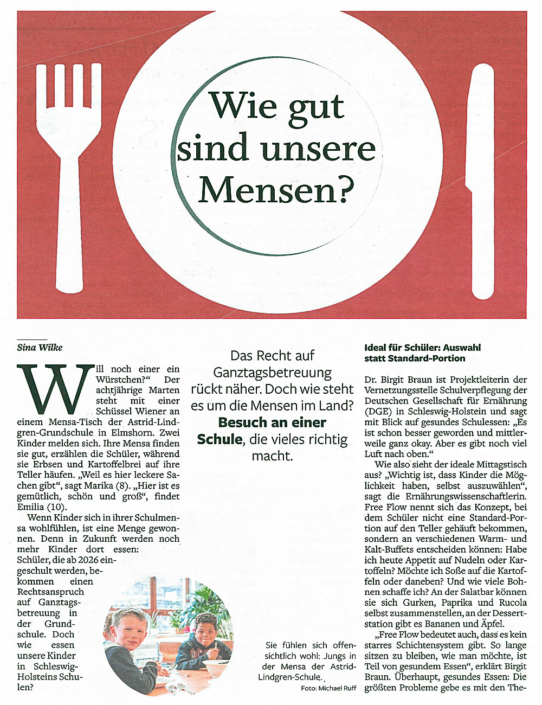 Blickpunkt vom 17.06.2023, Teil 1: Wie gut sind unsere Mensen?